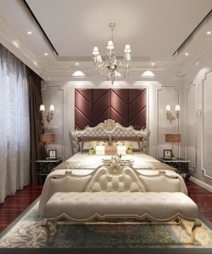 交换空间欧式装修布艺软包效果图