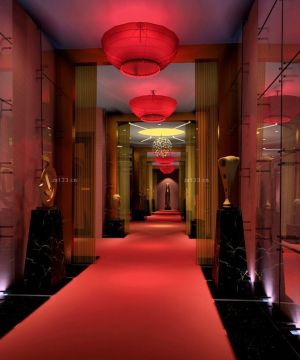 2025现代风格ktv过道装修图片欣赏