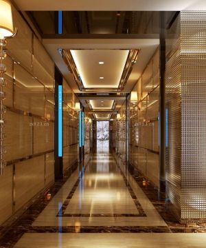 2025最新现代风格ktv过道装修效果图片