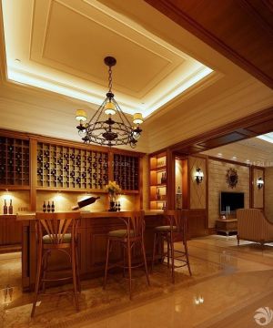 2025家庭酒吧装修设计图