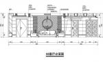 最新现代风格客厅沙发立面图