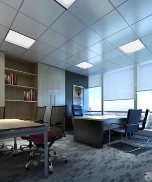 2023现代风格办公室窗帘设计效果图片