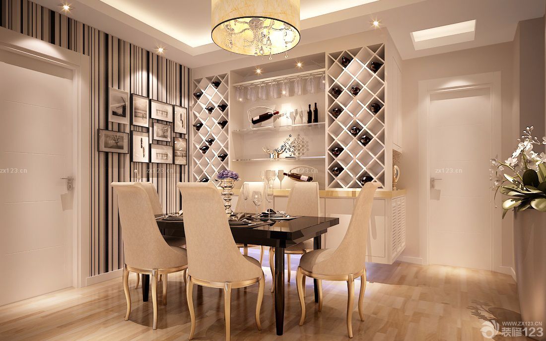 2020最新现代楼中楼客厅护栏装修效果图大全