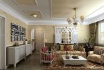 2025美式装修风格家装客厅样板房设计图片