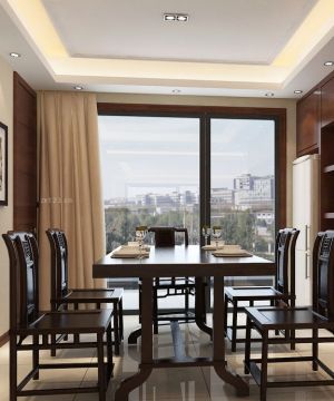 2025家庭餐厅酒柜造型装修图片