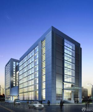 2023现代风格办公楼外观设计图
