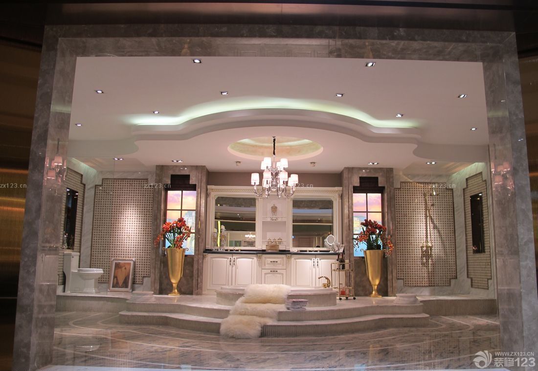 欧式卫浴店面装修效果图