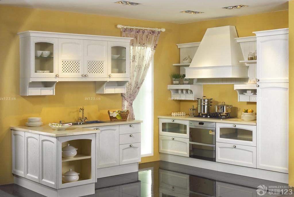 精致小厨房简欧风格整体橱柜