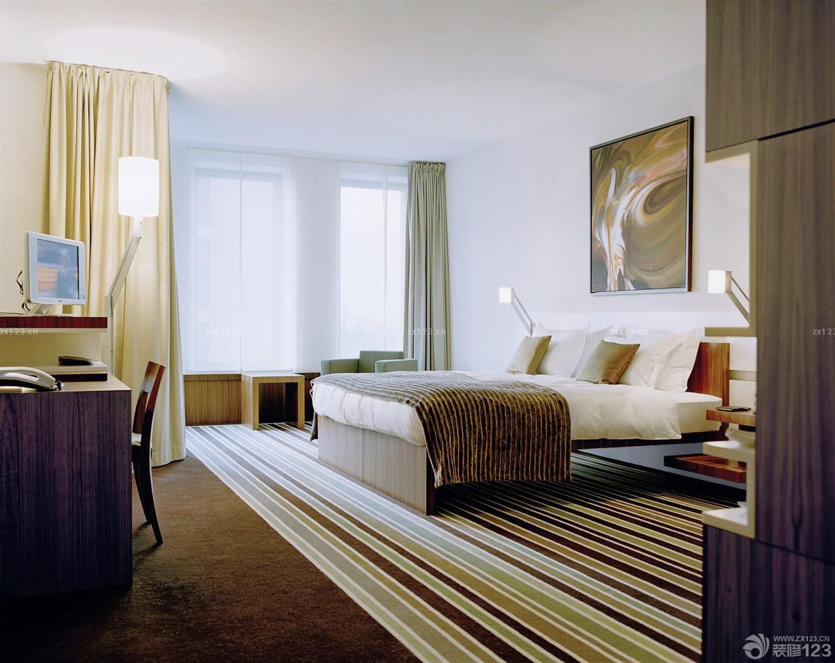 大型酒店客房装修效果图