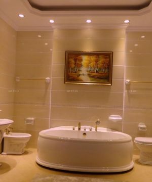 欧式卫浴店面展示区装修效果图欣赏