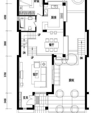 100平米别墅户型图私家花园设计样板大全