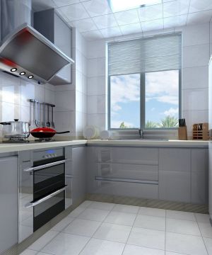 2023现代风格样板间厨房装修图片