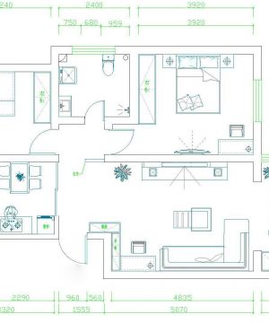 2025简约风格房屋平面图