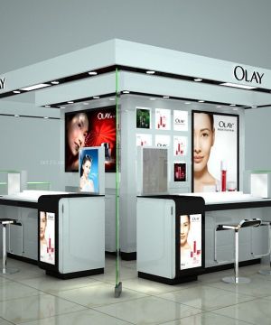 OLAY连锁店展柜效果图片欣赏