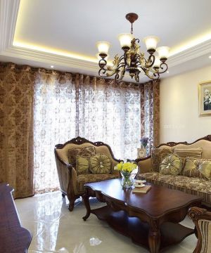 家居客厅掌上明珠沙发装修效果图片