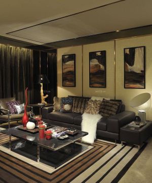 2023最新家居客厅掌上明珠沙发设计效果图