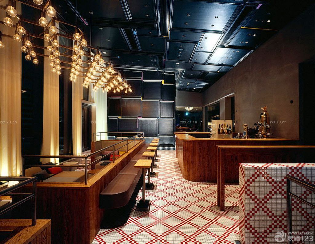 奶茶店装修效果图大全2025