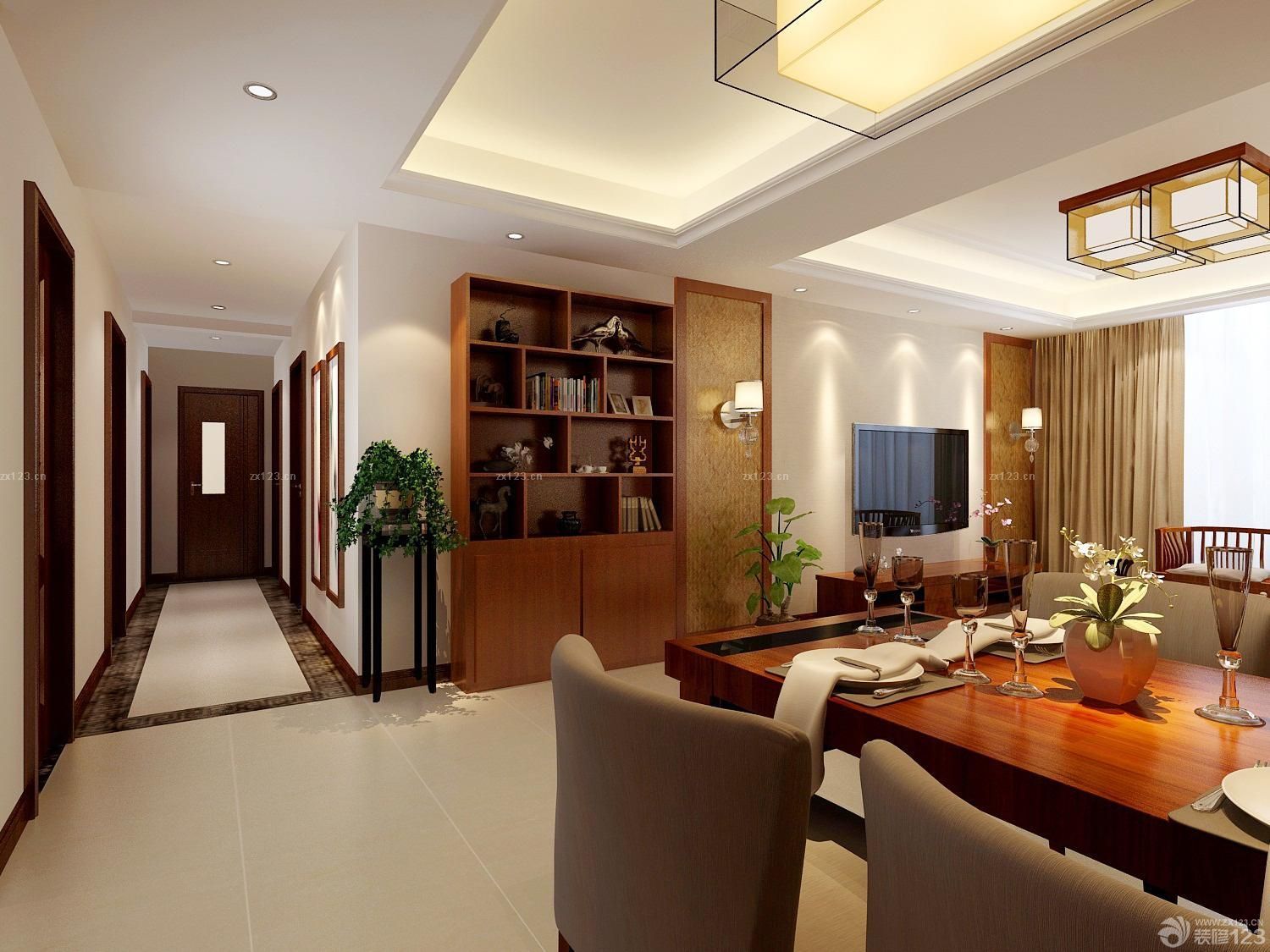 2025简约风格家庭餐厅设计图片大全