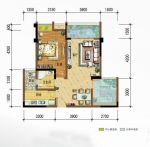 2023经典地中海风格一室两厅平面设计图片