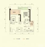 2023中式风格一室两厅平面设计图