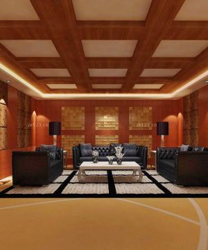 2025高级私人会所吊顶设计图片大全