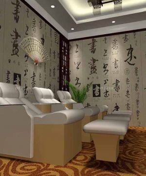 2025最新中式风格高级私人会所装修效果图片