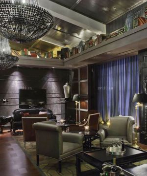 2025欧式风格高级私人会所装修效果图欣赏