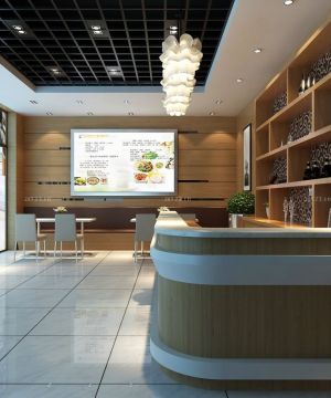 2025普通饭店快餐桌装修案例