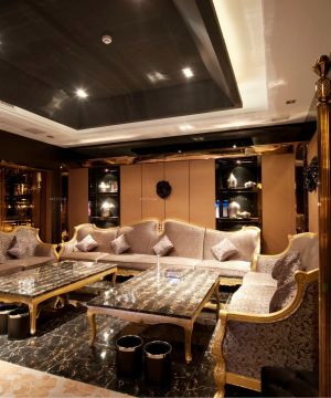 2025高档ktv包厢沙发组合效果图