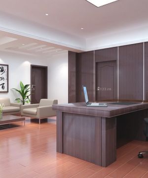 2025经理办公室办公桌椅装修效果图大全