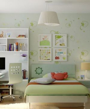 最新现代风格小户型儿童房间布置图