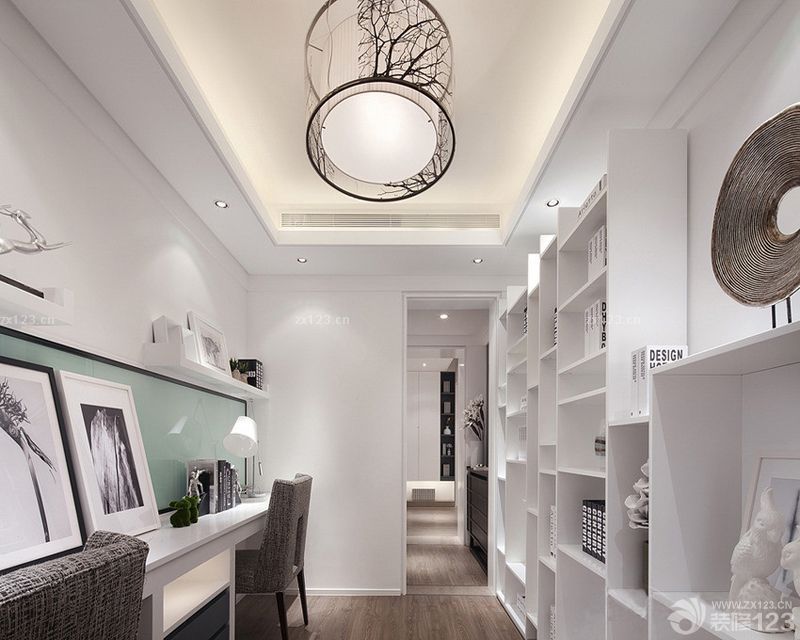 2025书房整体家具设计图片