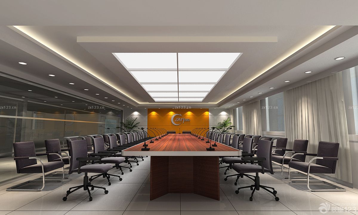 2023最新写字楼设计会议室装修效果图