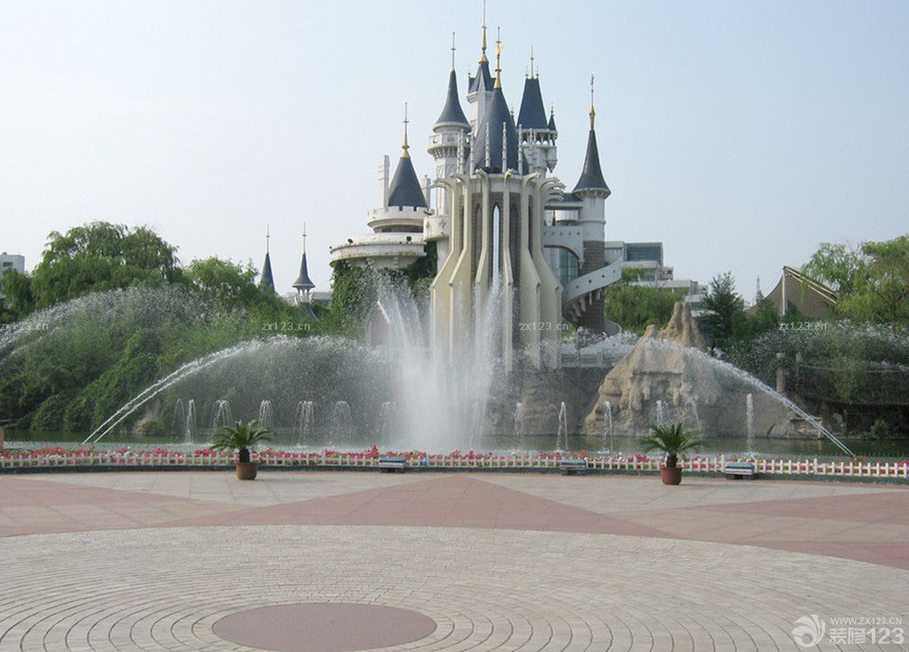 2025简约时尚风格喷泉设计图片大全