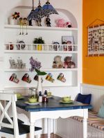 2025经典50平房屋餐厅墙面装饰案例