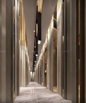 写字楼设计走廊装修样板大全
