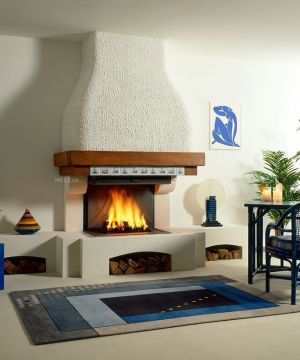 地中海风格家庭室内客厅置物凳效果图欣赏