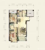 2025欧式风格120平米三层户型图