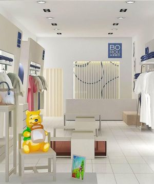 2023最新小型服装店背景墙设计效果图