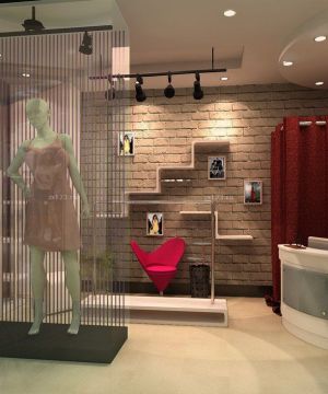 2025最新小型服装店橱窗设计效果图