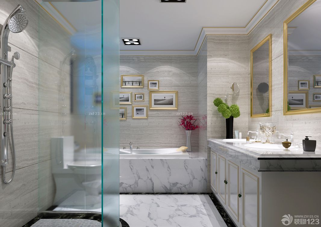 2025最新家用厨房卫生间瓷砖装修图片