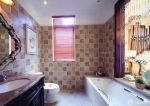 112平米房屋厨房卫生间瓷砖装修效果图片大全