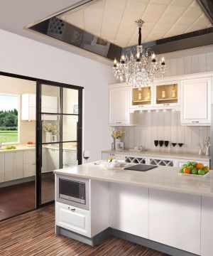 2023最新小户型阳台改厨房橱柜设计装修效果图