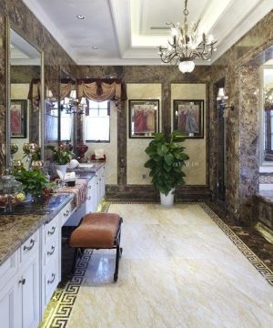 豪华欧式厨房卫生间瓷砖装修案例大全