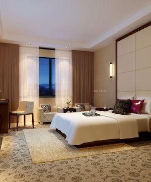 2025最新现代风格快捷酒店房间装修案例