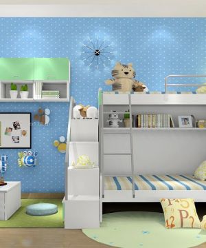 现代经典小户型儿童房设计效果图