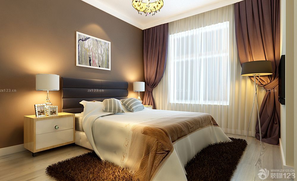 老房40平米简欧小户型卧室装修设计图片