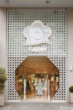 2025欧式服装店商铺店面门头装饰效果图欣赏