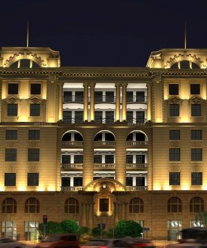 2025楼房夜景设计效果图大全