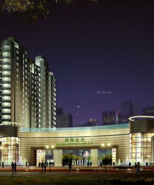 2025时尚简约风格夜景设计效果图大全